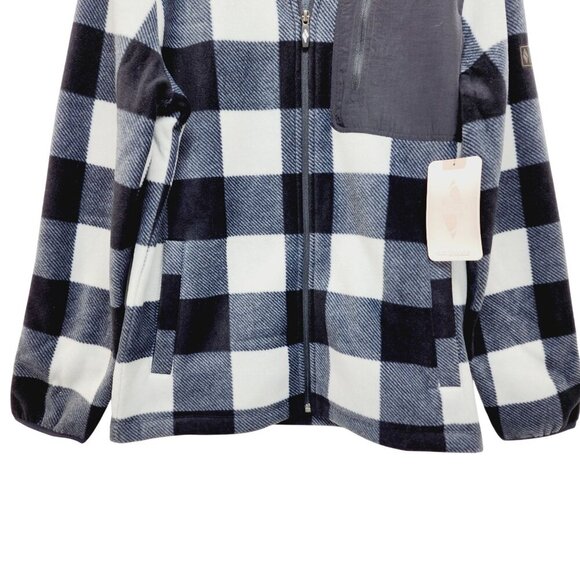 Skechers Mens Full Zip Jacket Size Small Black / White Lightweight & Comfortable - Picture 7 of 13